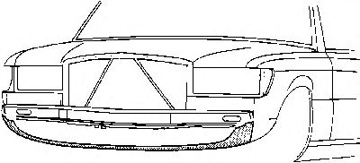 VAN WEZEL 3006666 -  Облицовка передка